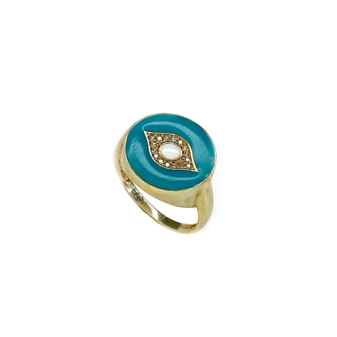 Evil Turquoise Ring 2