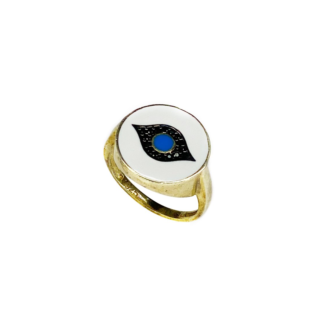 White Evil Ring