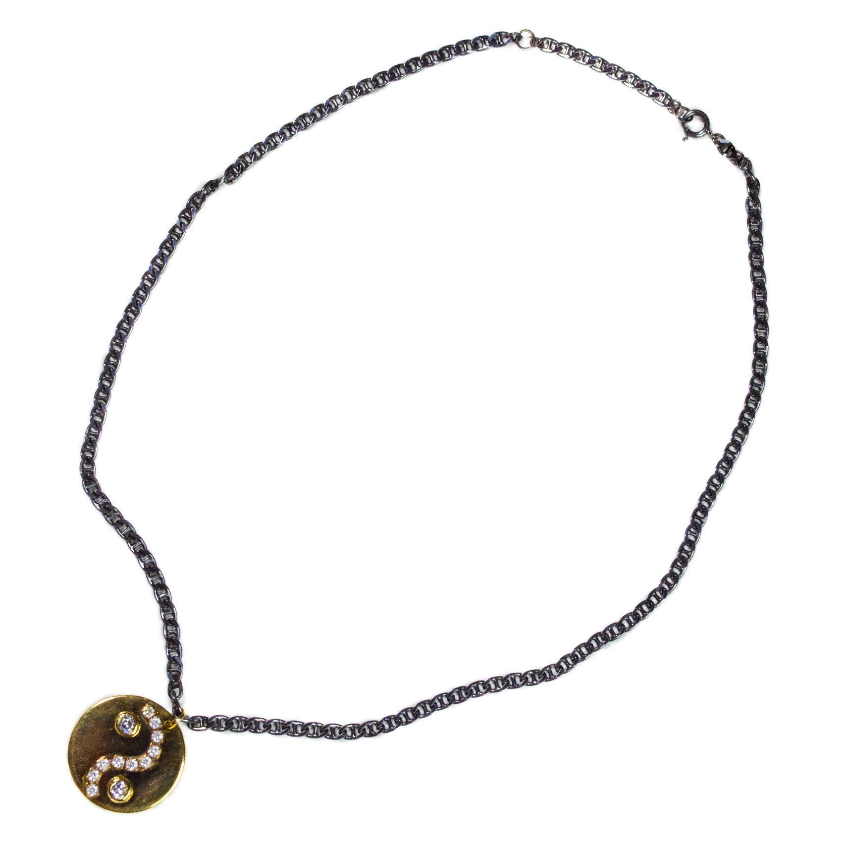 Black Gold Ying Yang