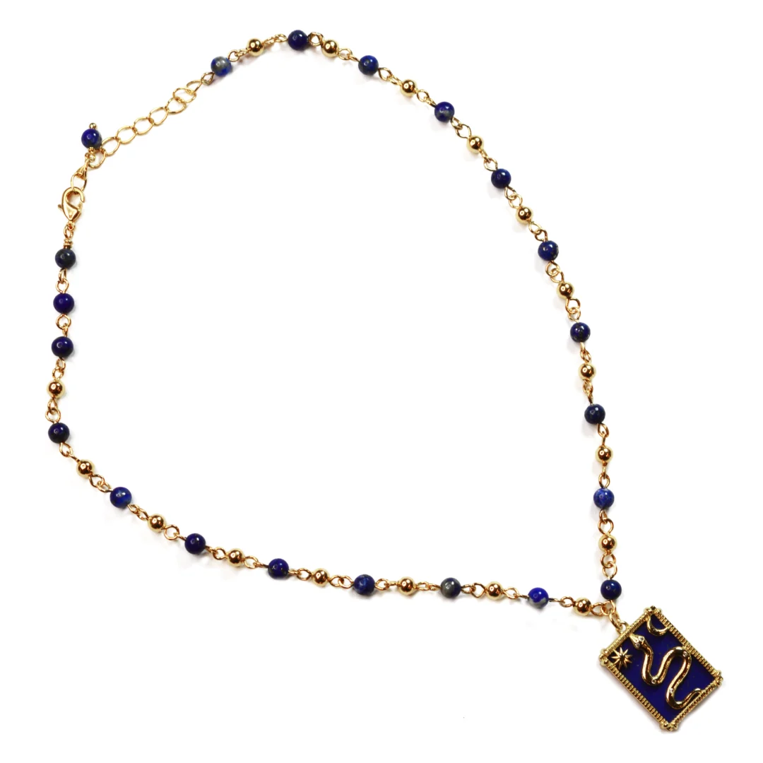 Lazuli Snake Totem