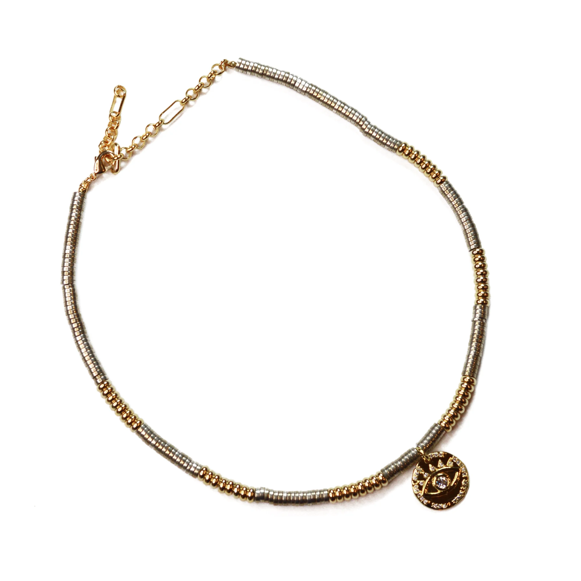 Hematite Evil Eye