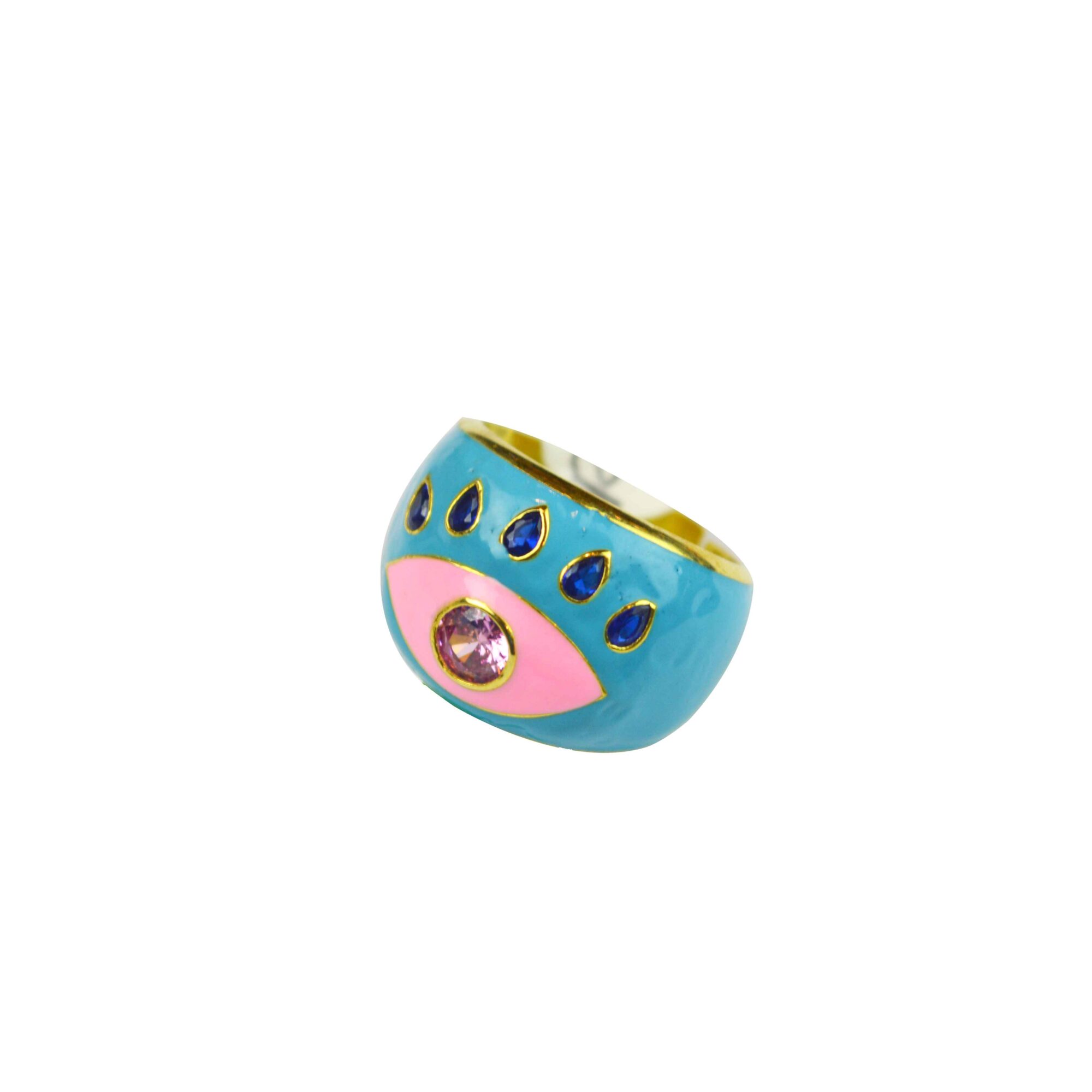 Turquoise Tribal Eye