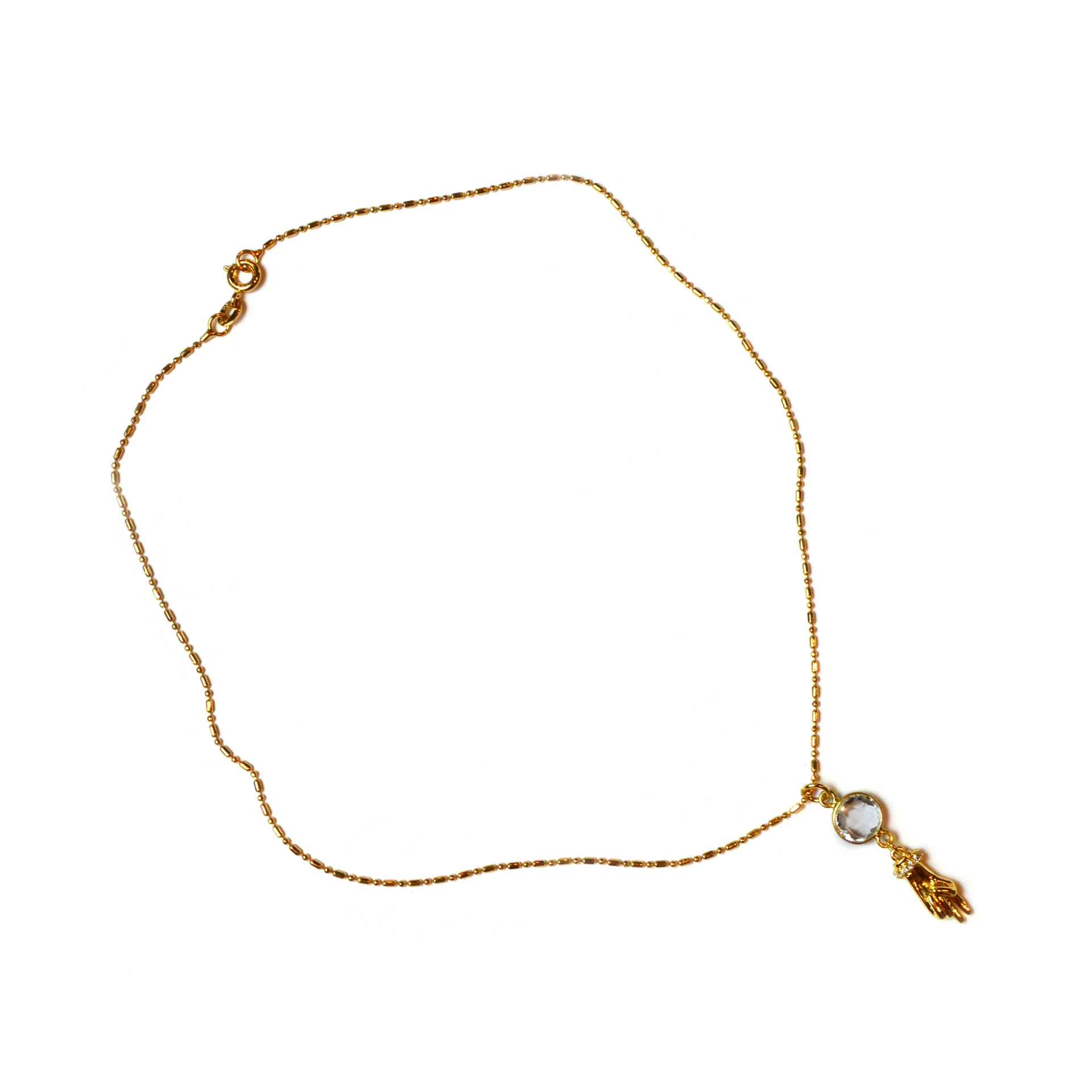 Gold Peace Sign