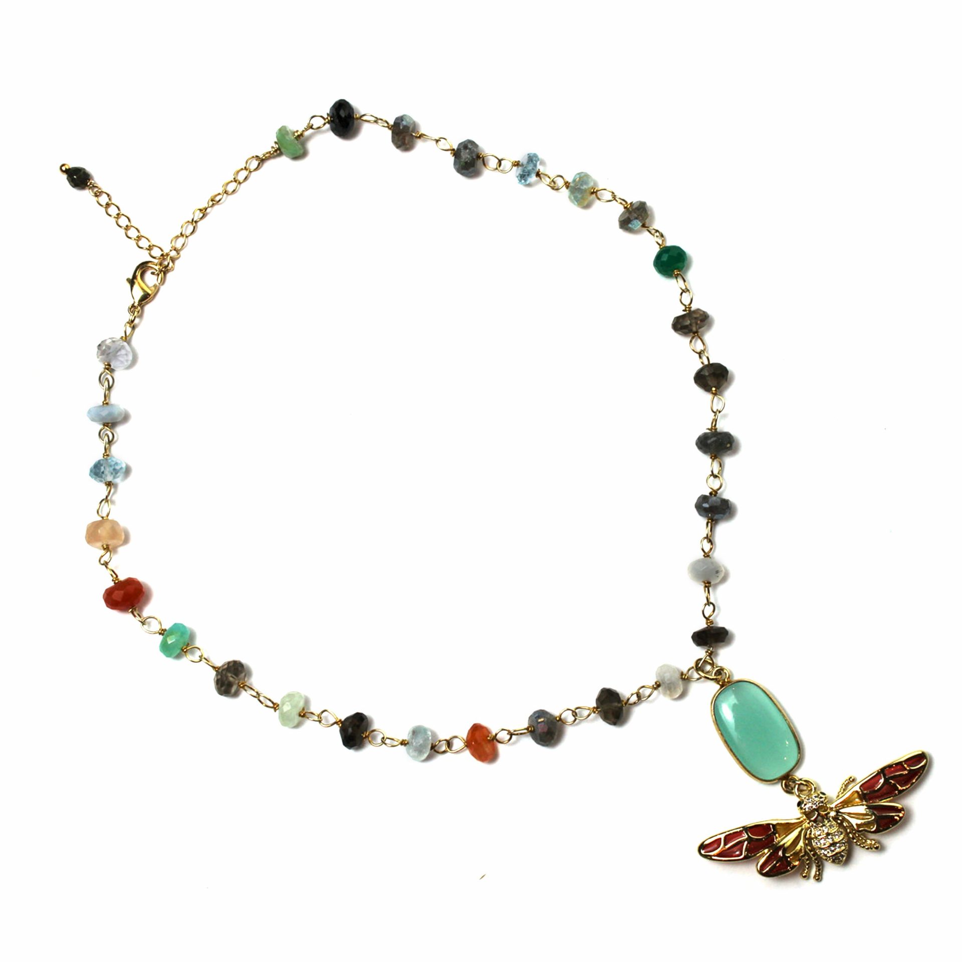 Gilded Dragonfly Delight
