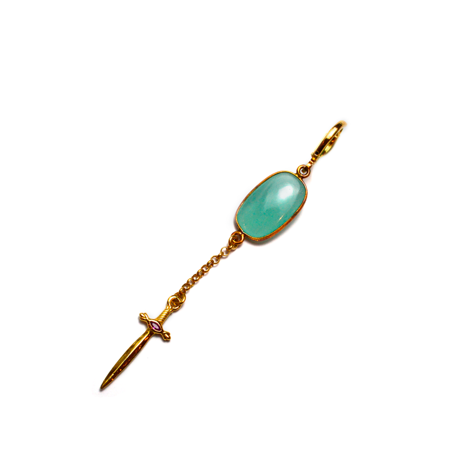 Amazonite Sword