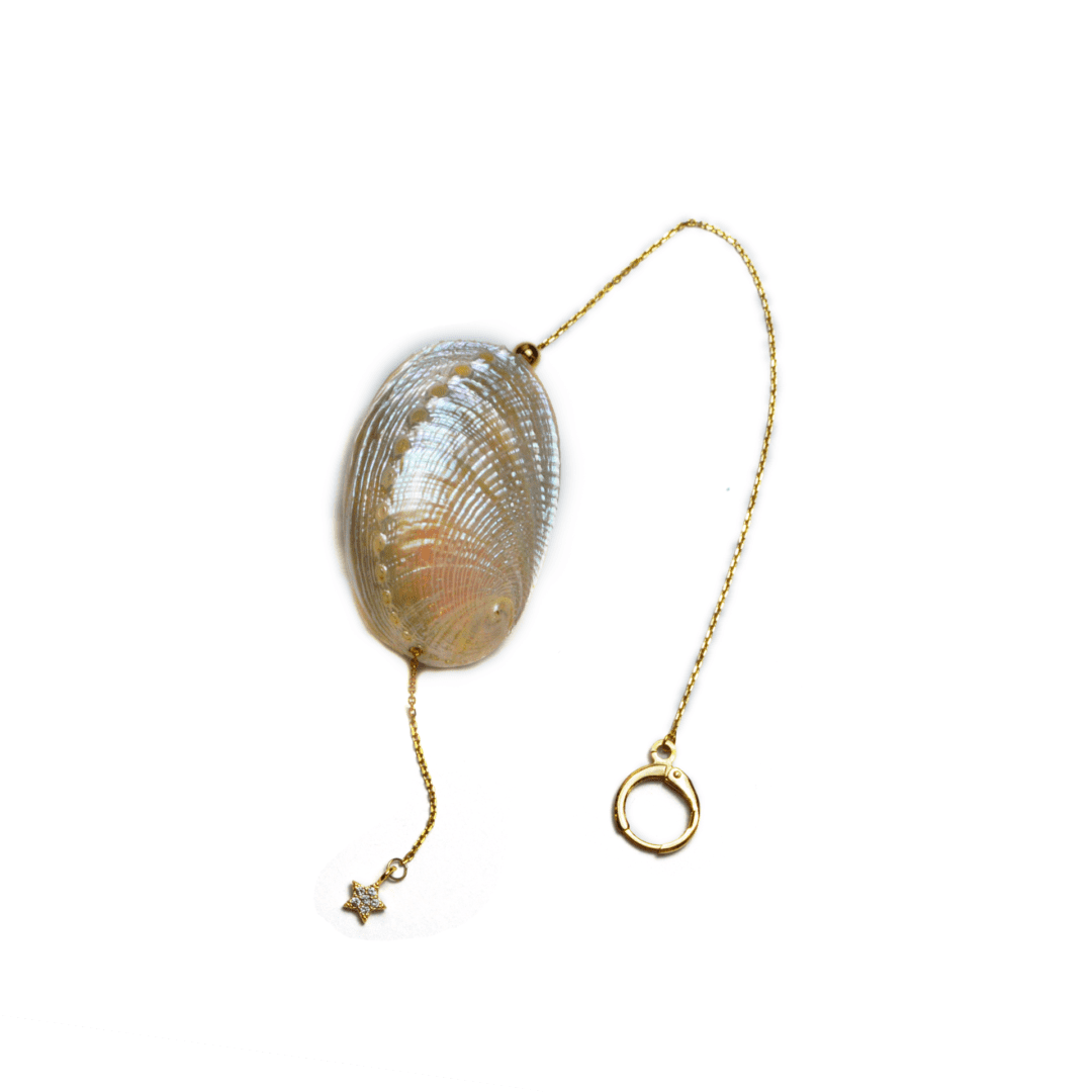 Ocean Pearl Conch Earrings