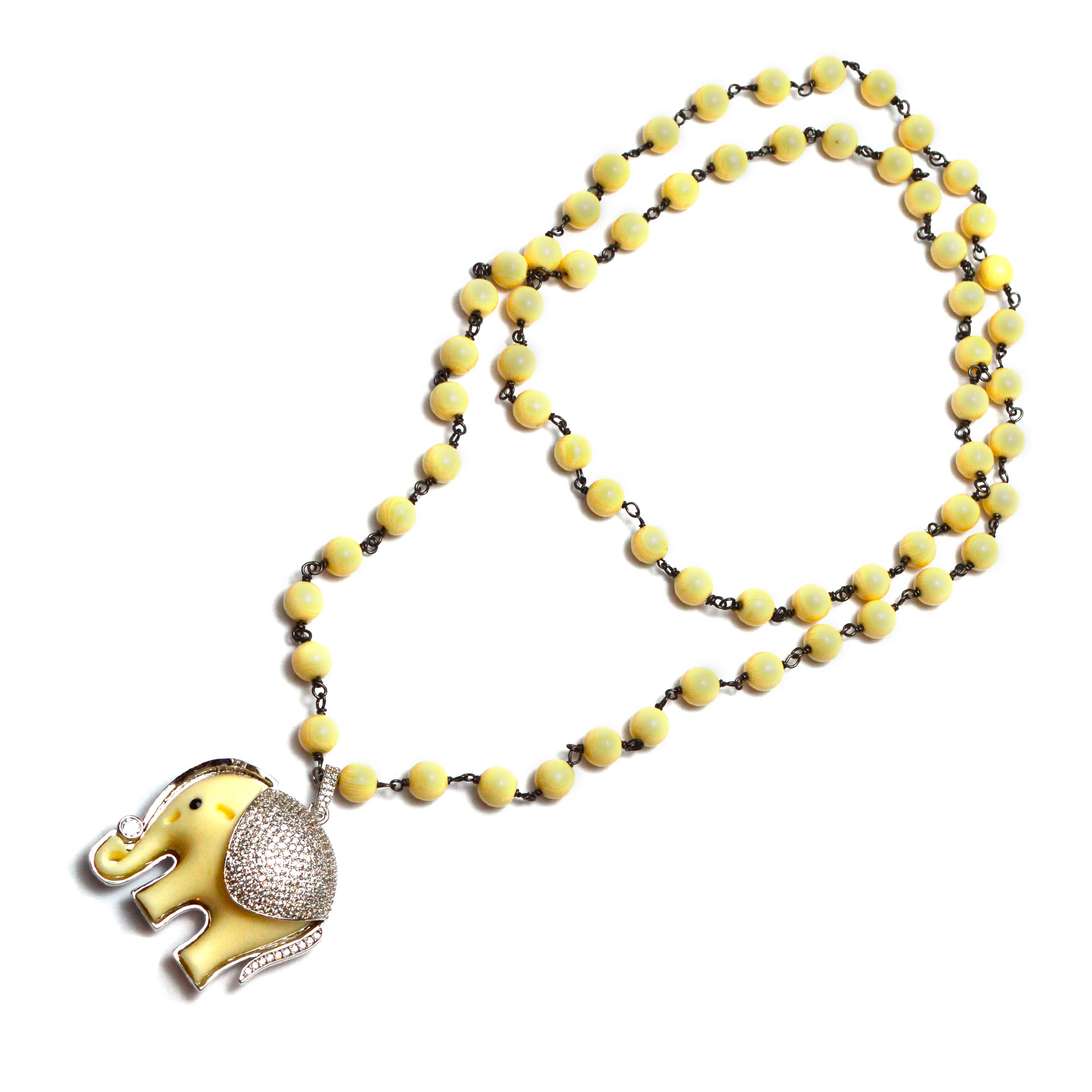 Graceful Elephant Charm