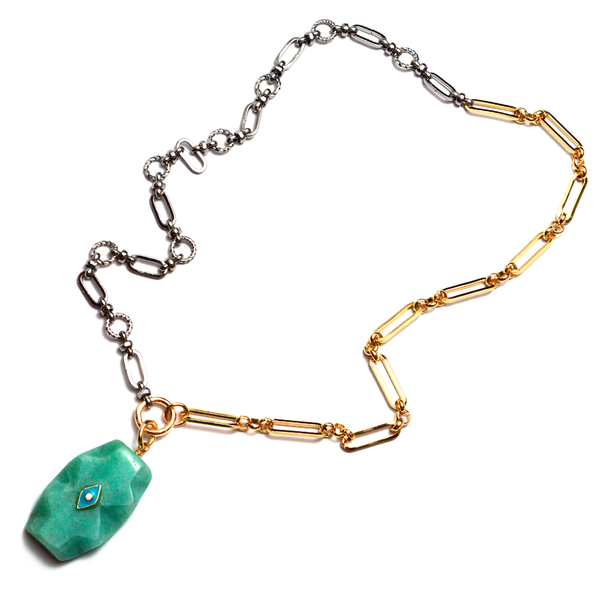 Amazonite Combo Chain