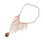 Ruby Drop Choker