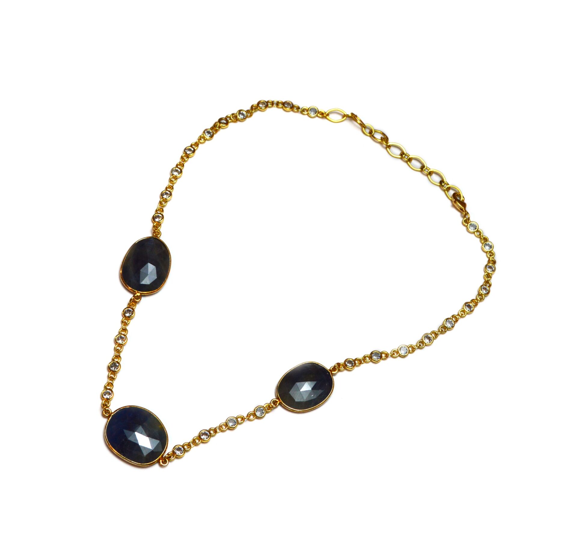 Sapphire Zircon Chain