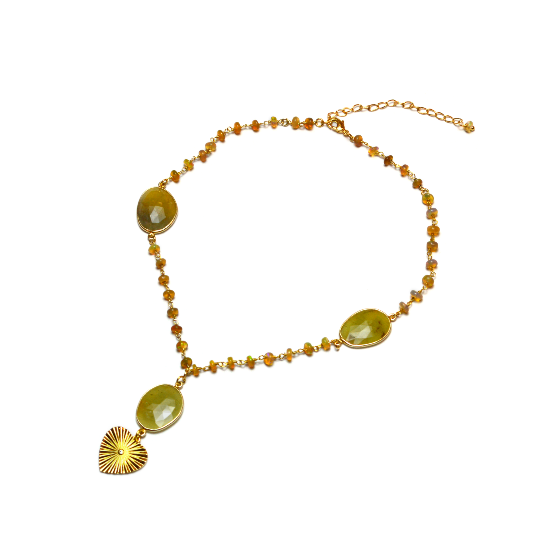 Yellow Sapphire Opal