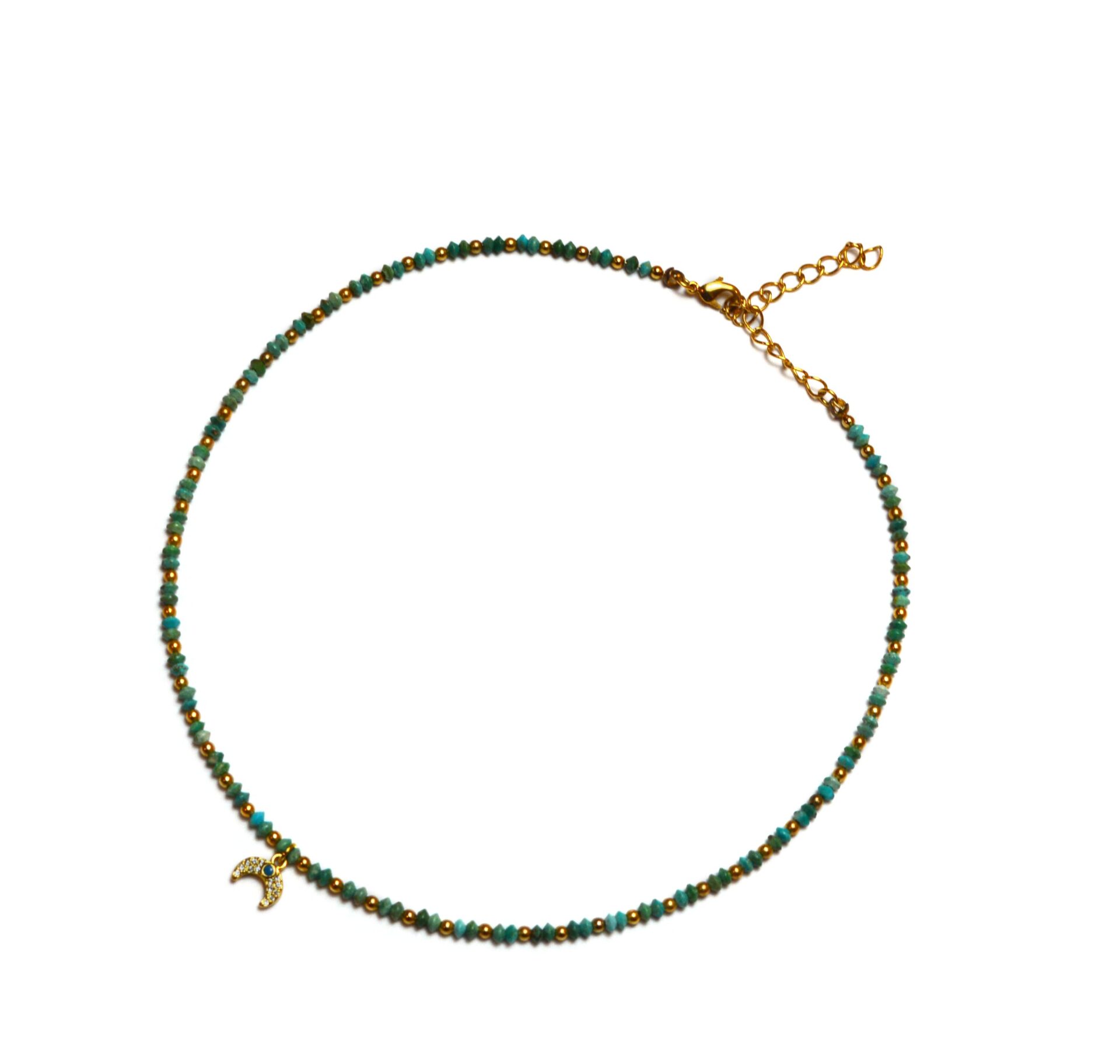 Mini Turquoise Gold