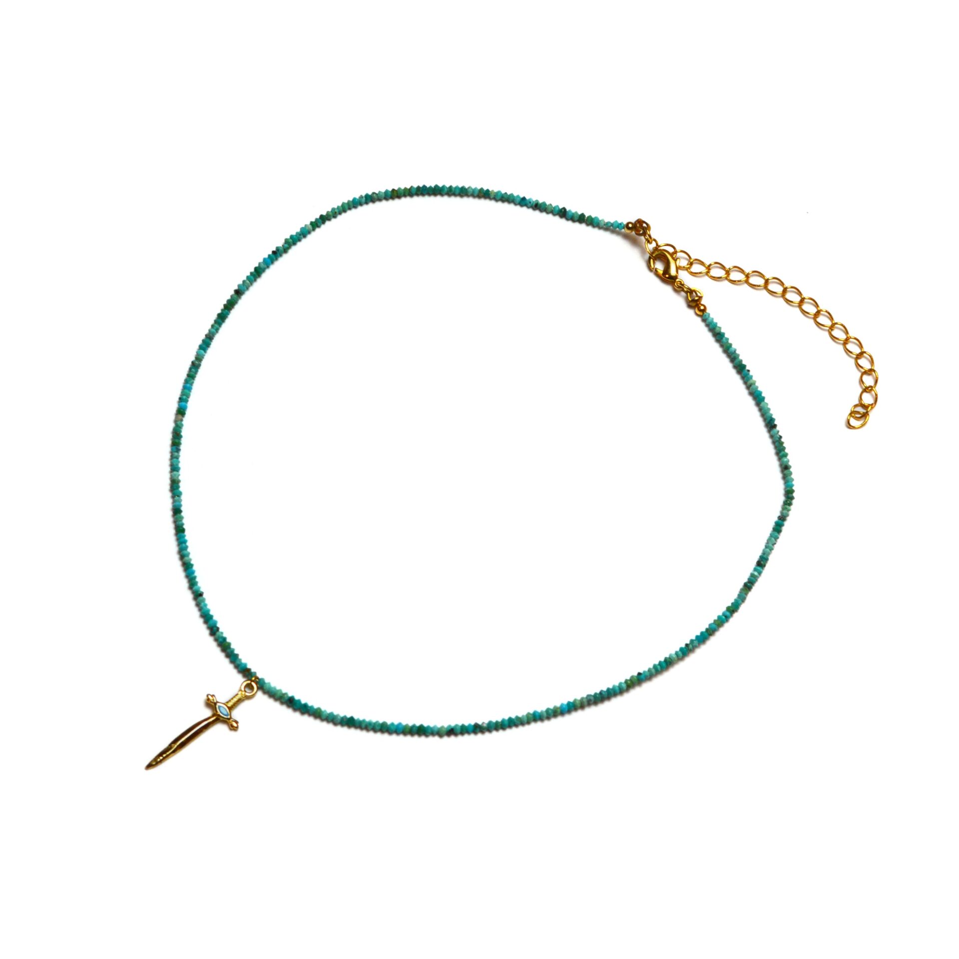 Mini Turquoise Sword