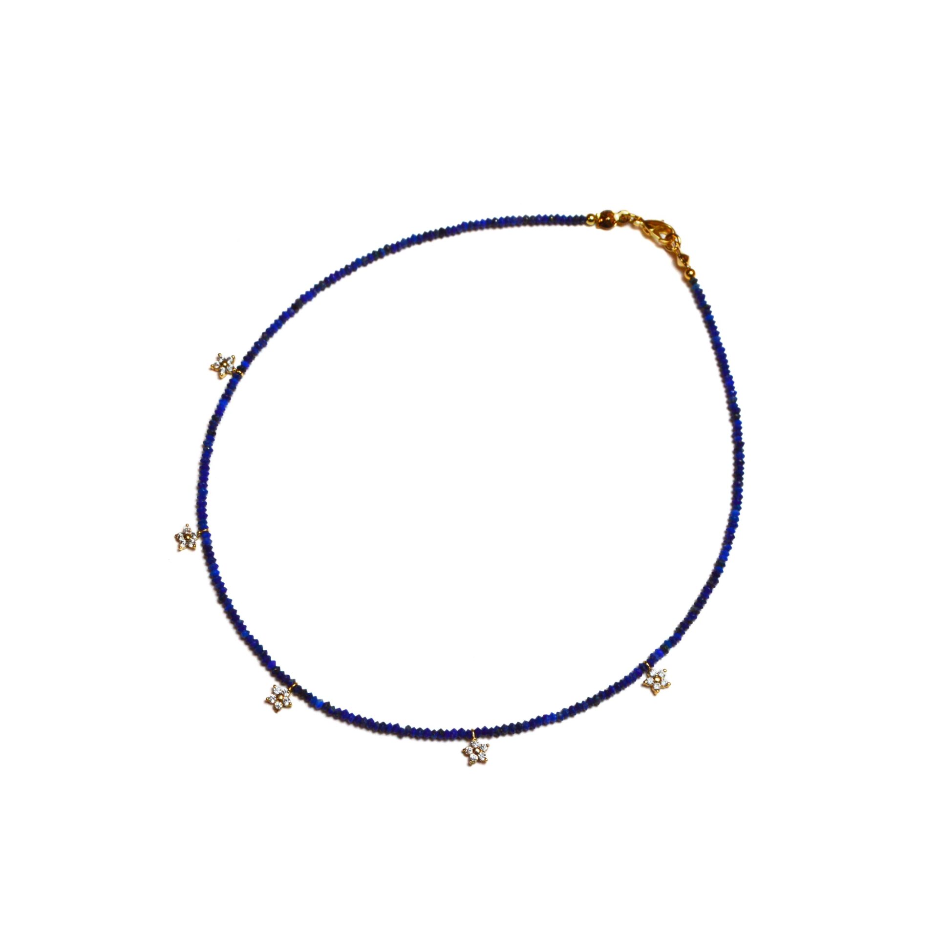 Mini Lapis Lazuli Flowers