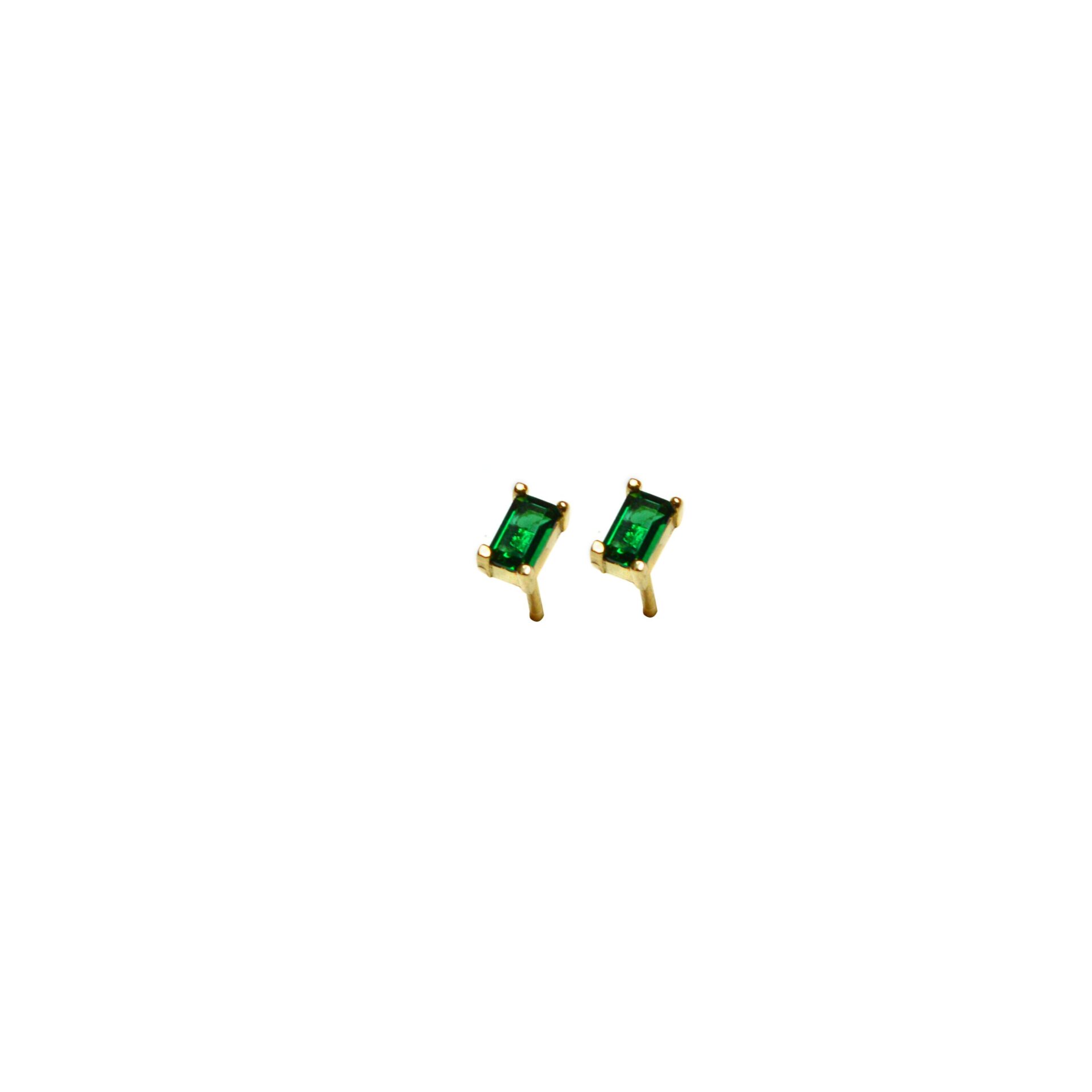 Emerald Studs