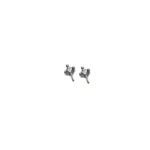 Silver Zircon Studs