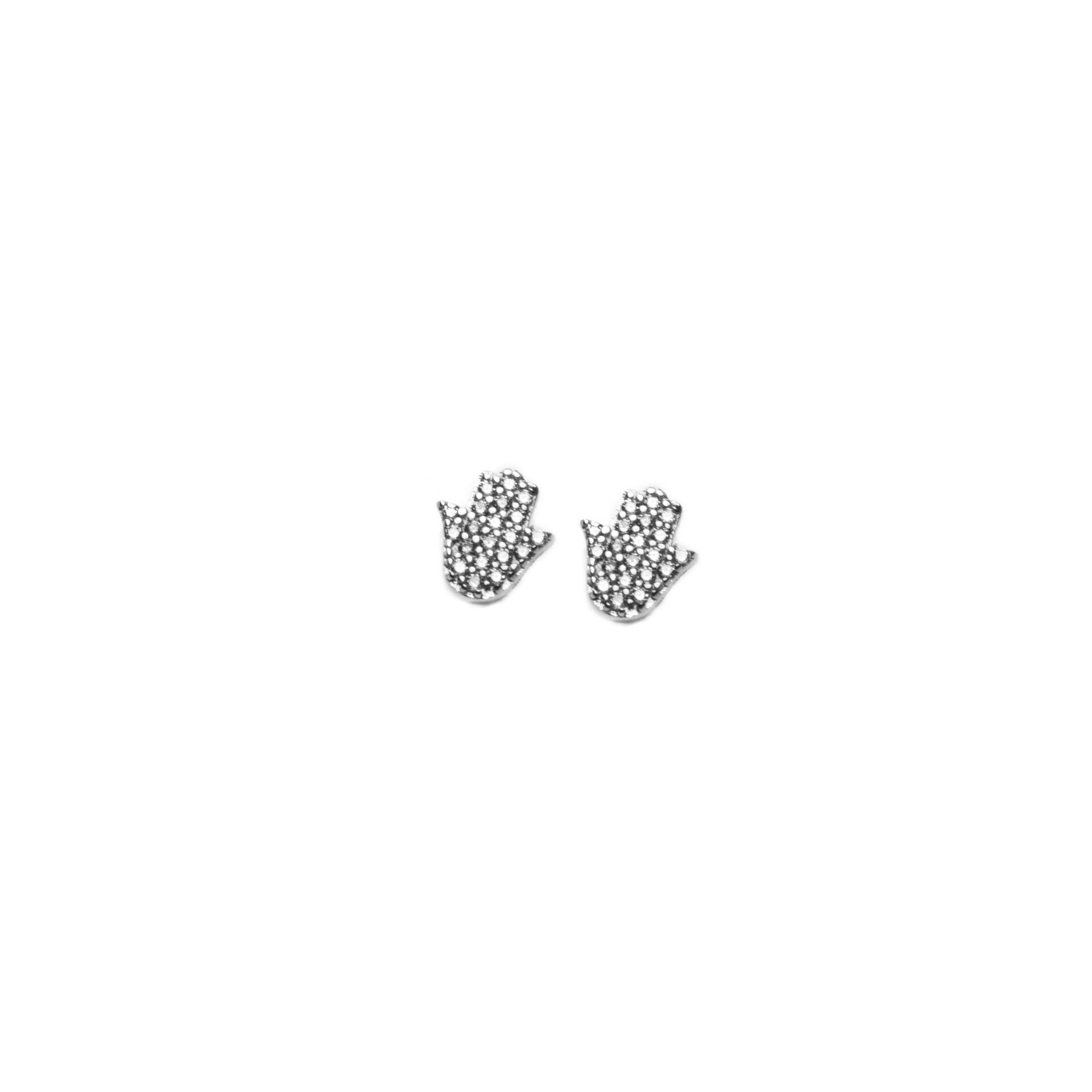 Silver Hand Charm