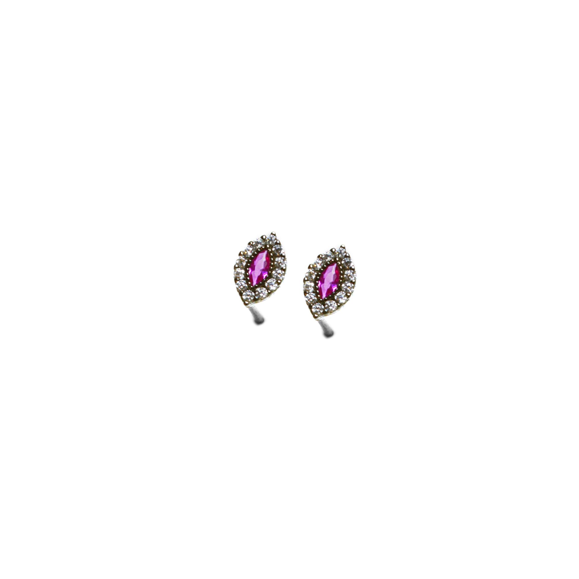 Fuchsia Eye Studs