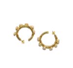 Grandeur Pearl Hoops