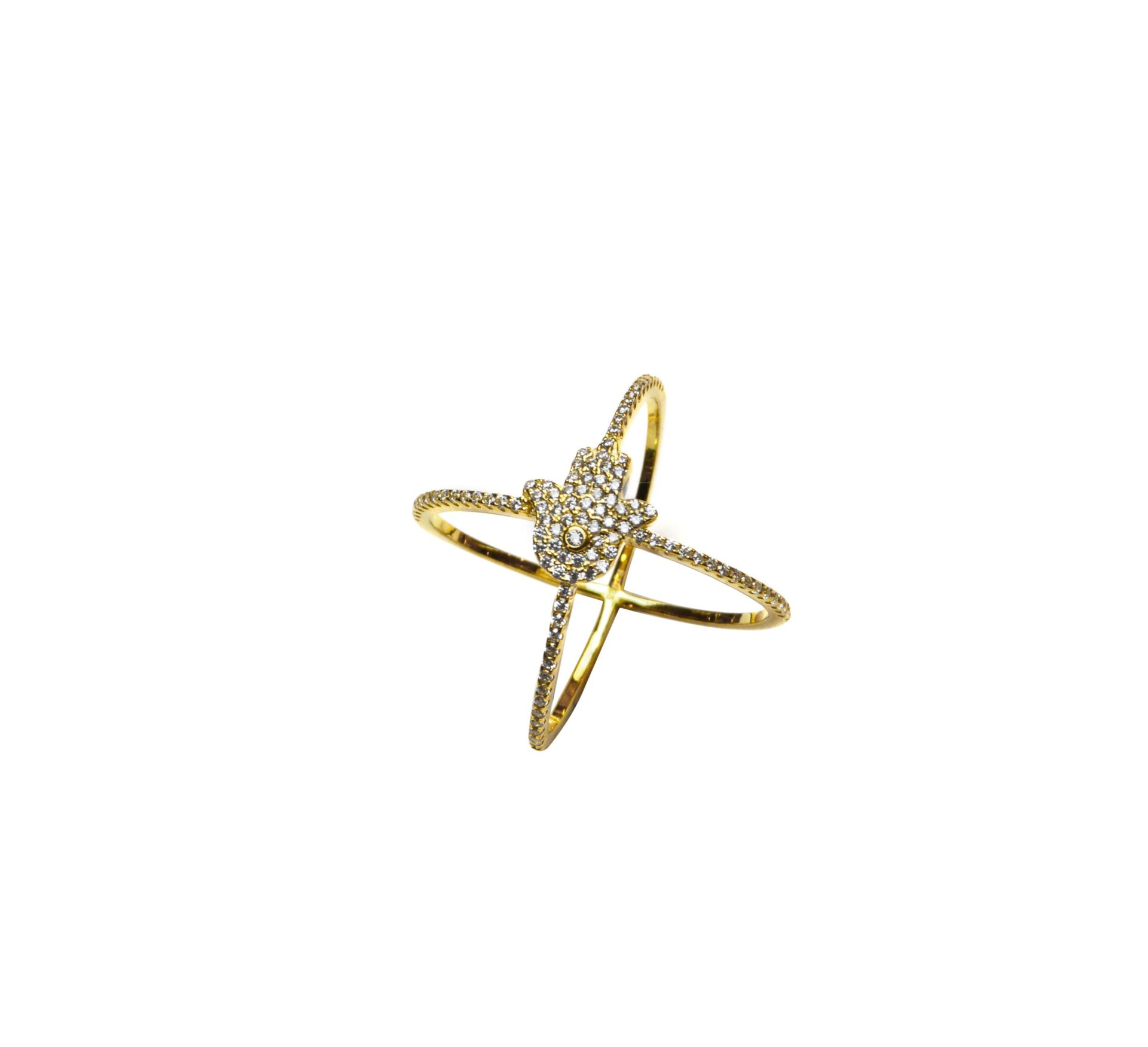 Golden Hand Amulet