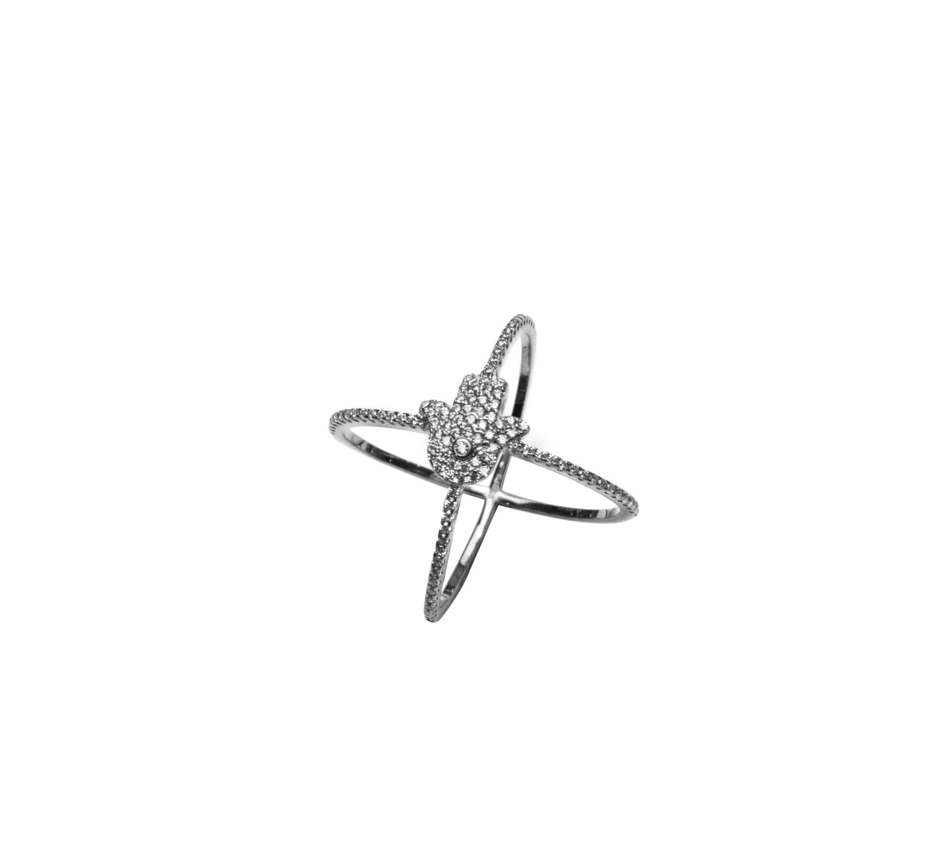 Silver Hand Charm