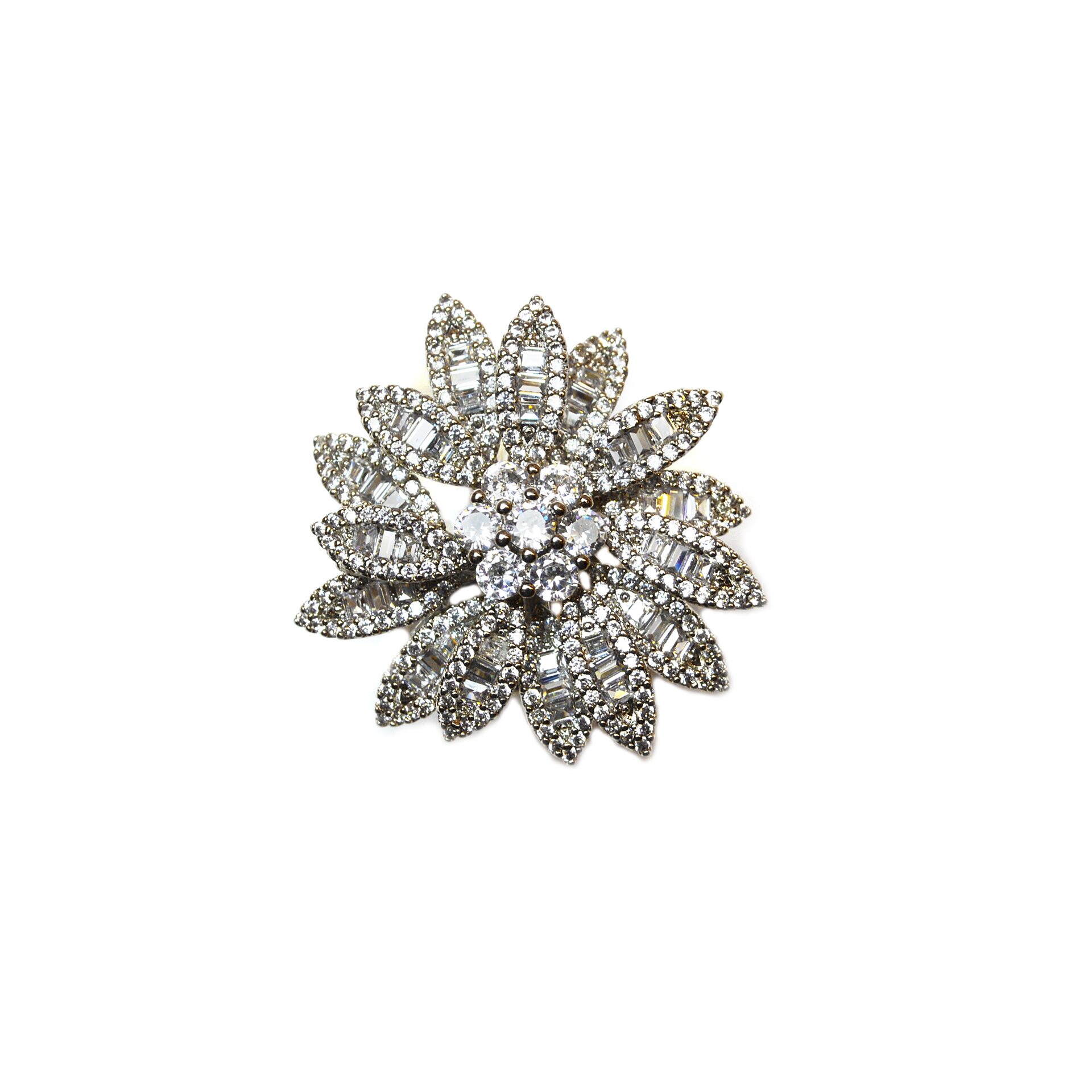 Silver Rosette