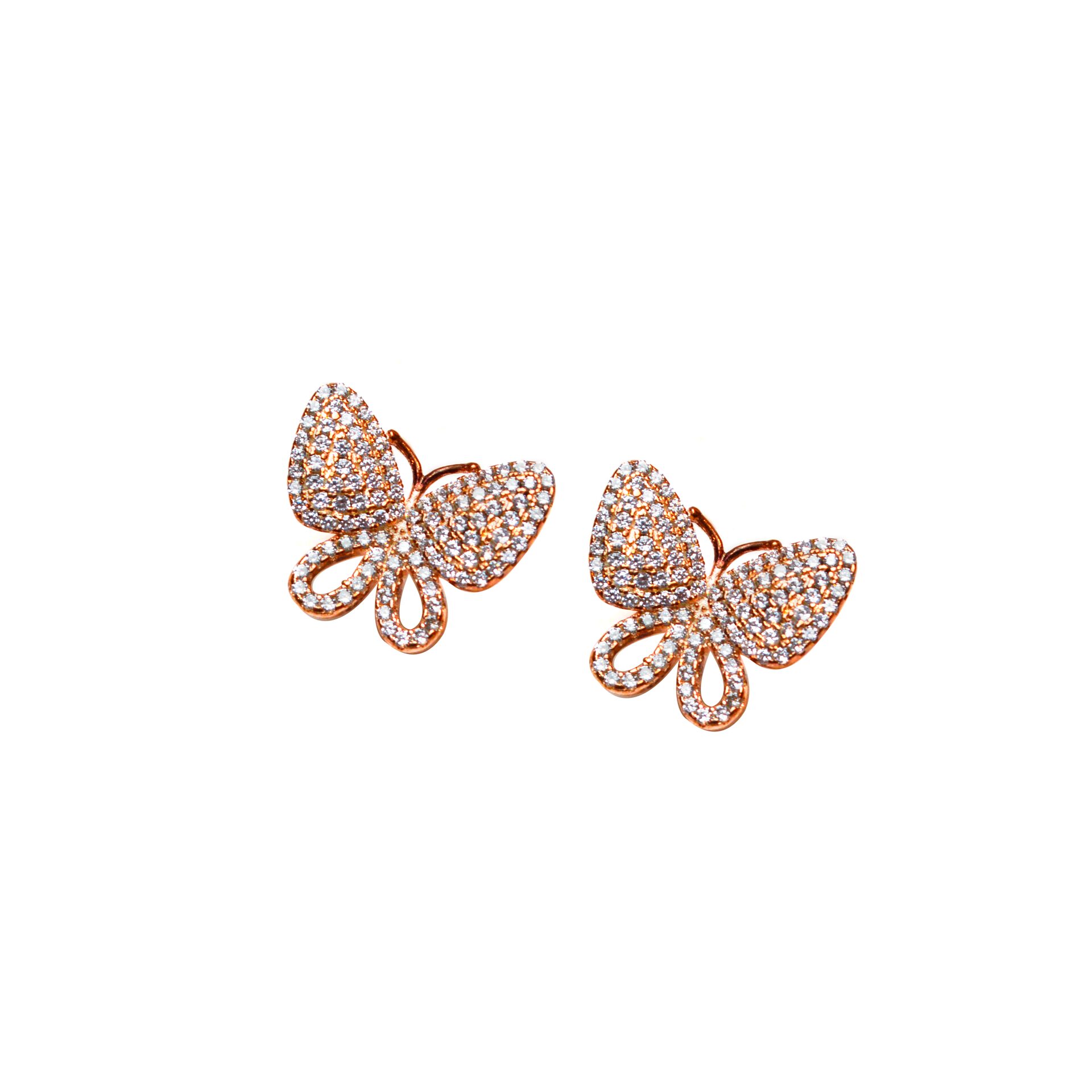 Rose Gold Butterfly