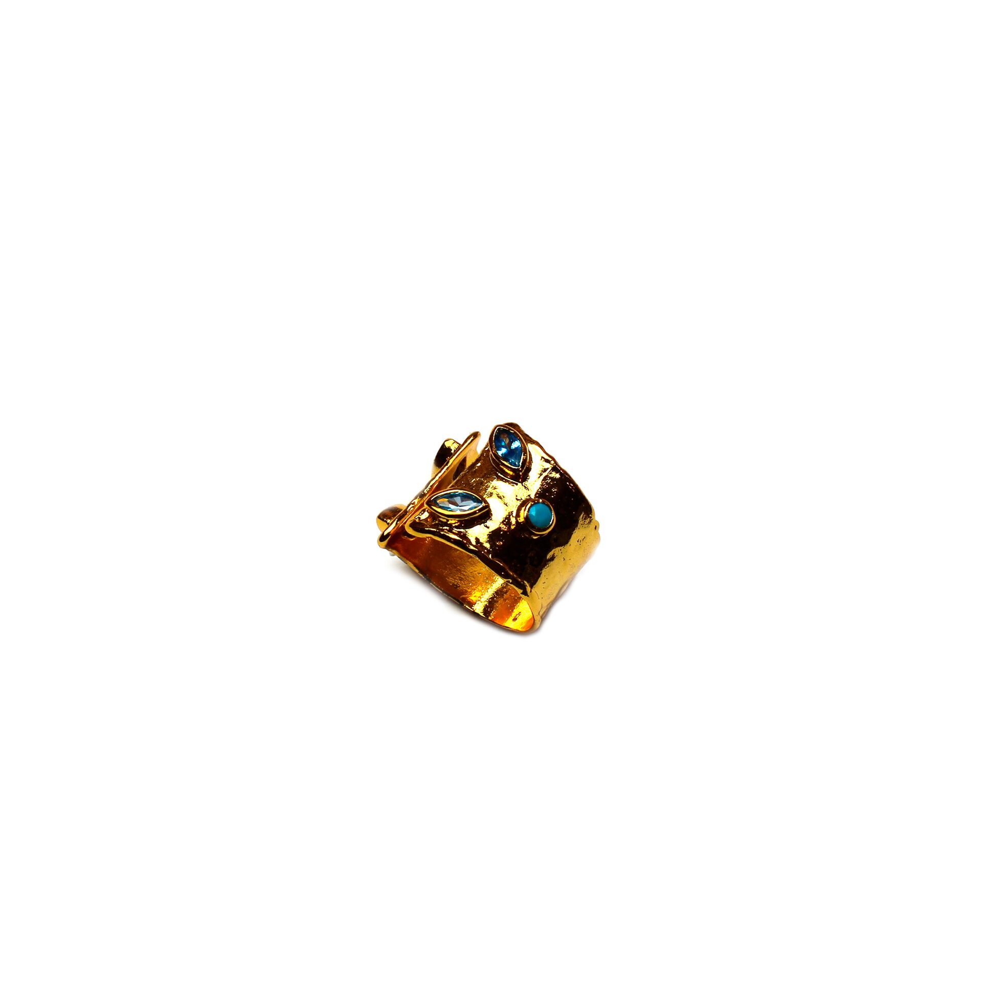 Adjustable Blue Zircons