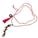 Tiny Pearls, Shell & Zircon Charm