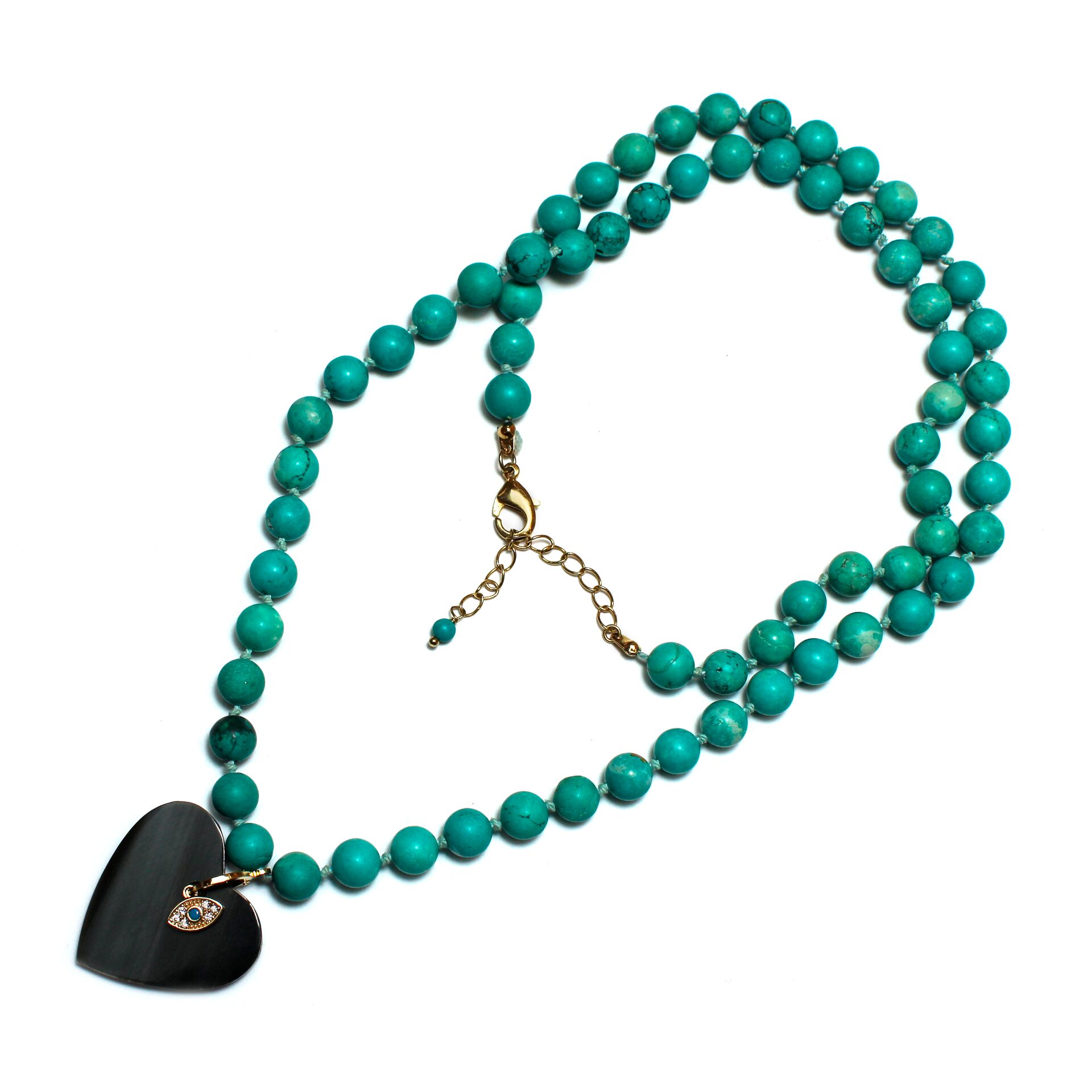 Turquoise Heart Glow