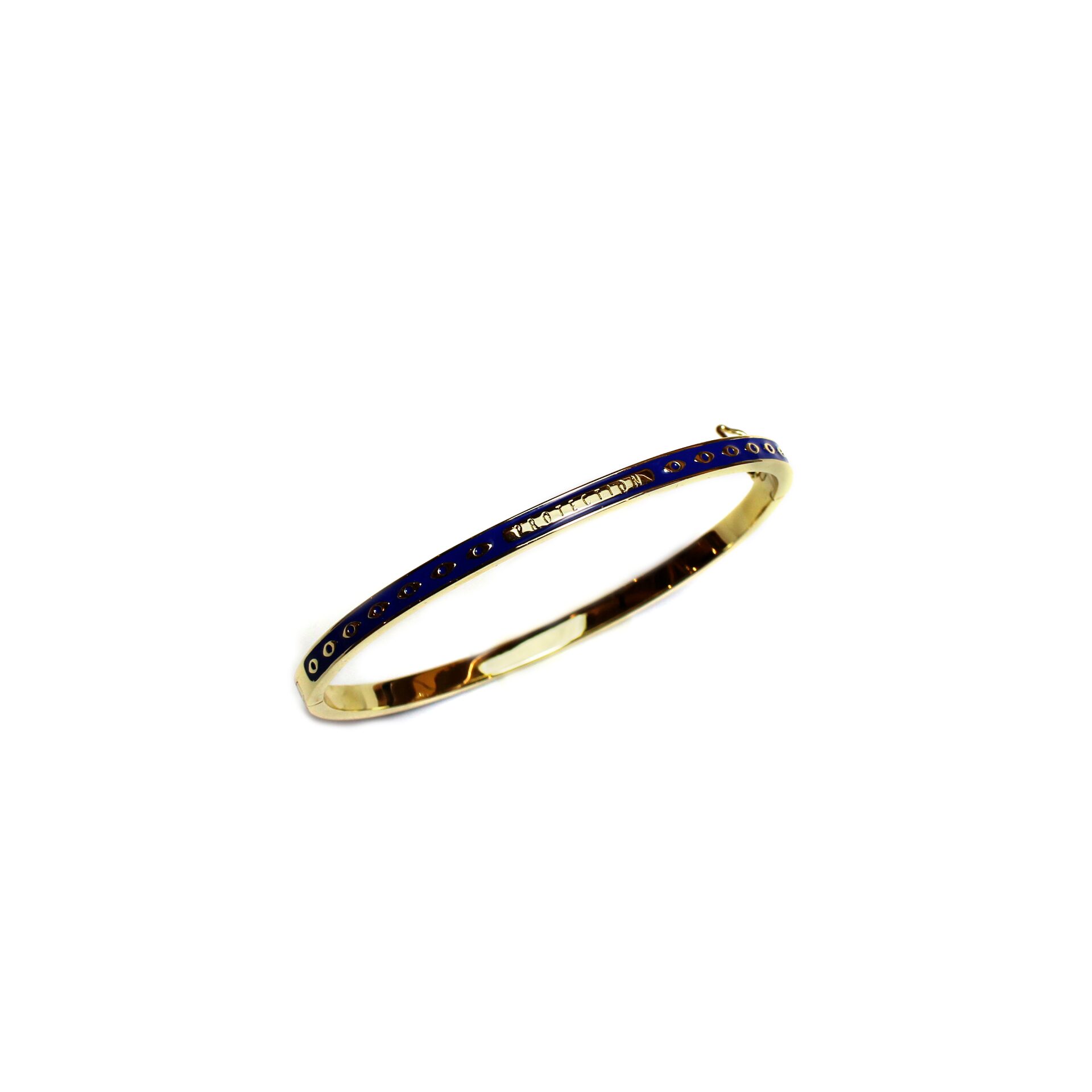 Fine Blue Enamel "Protection"