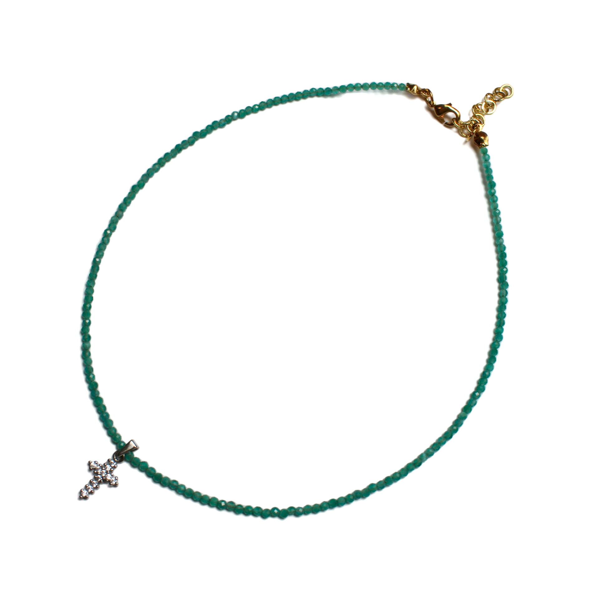 Emerald Grace Cross