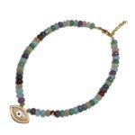 Rainbow Quartz Evil Eye