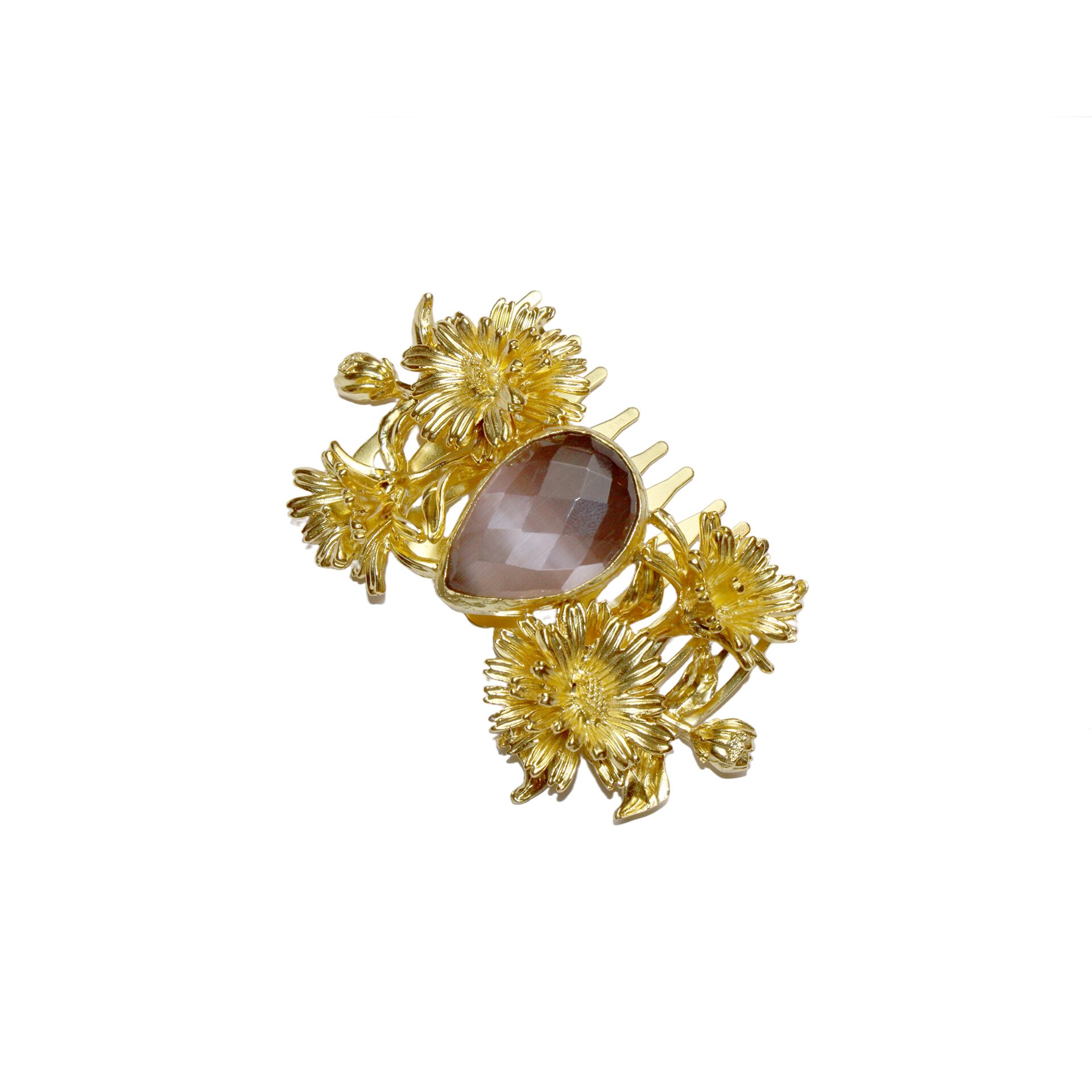 Golden Blossom Headband