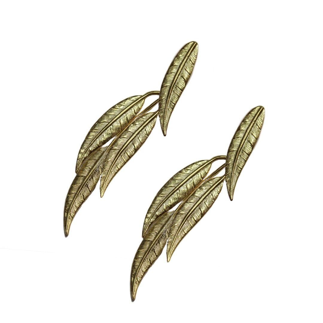 Golden Willow Leaves