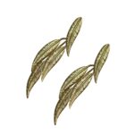 Golden Willow Leaves