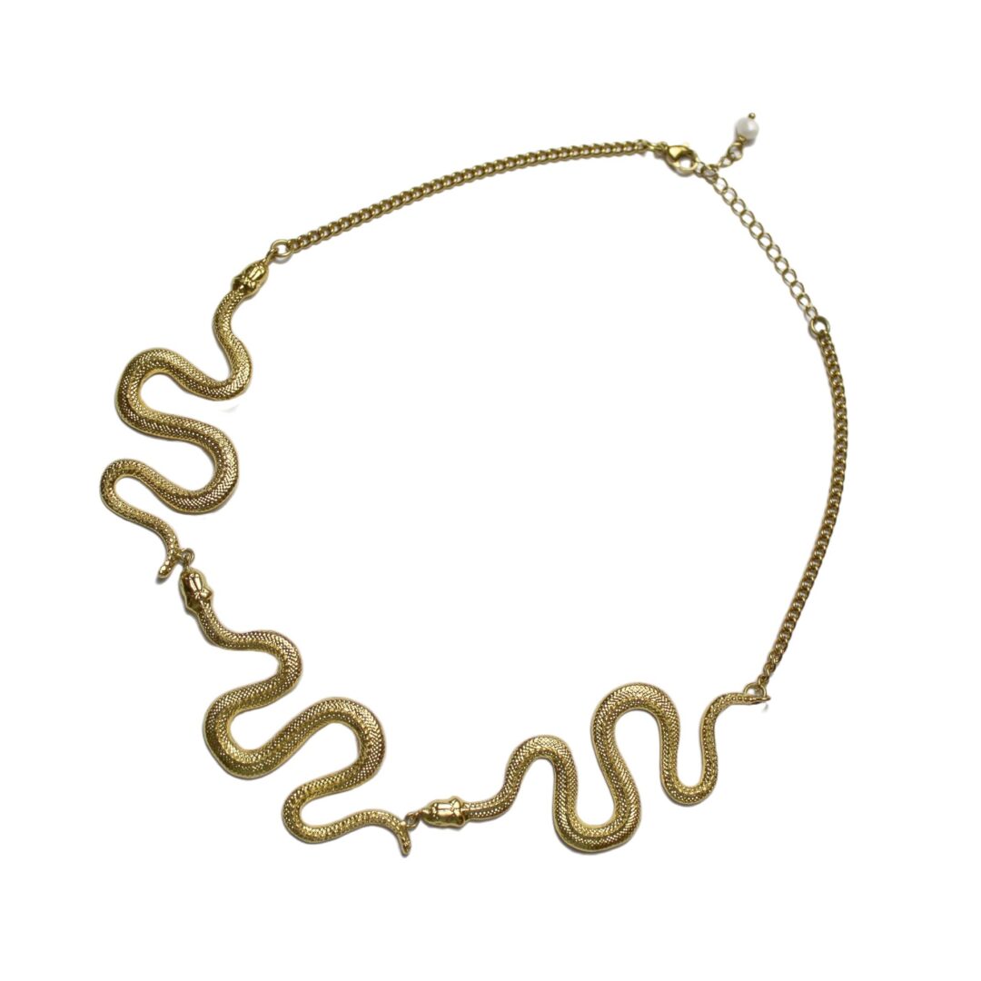 Golden Viper Choker