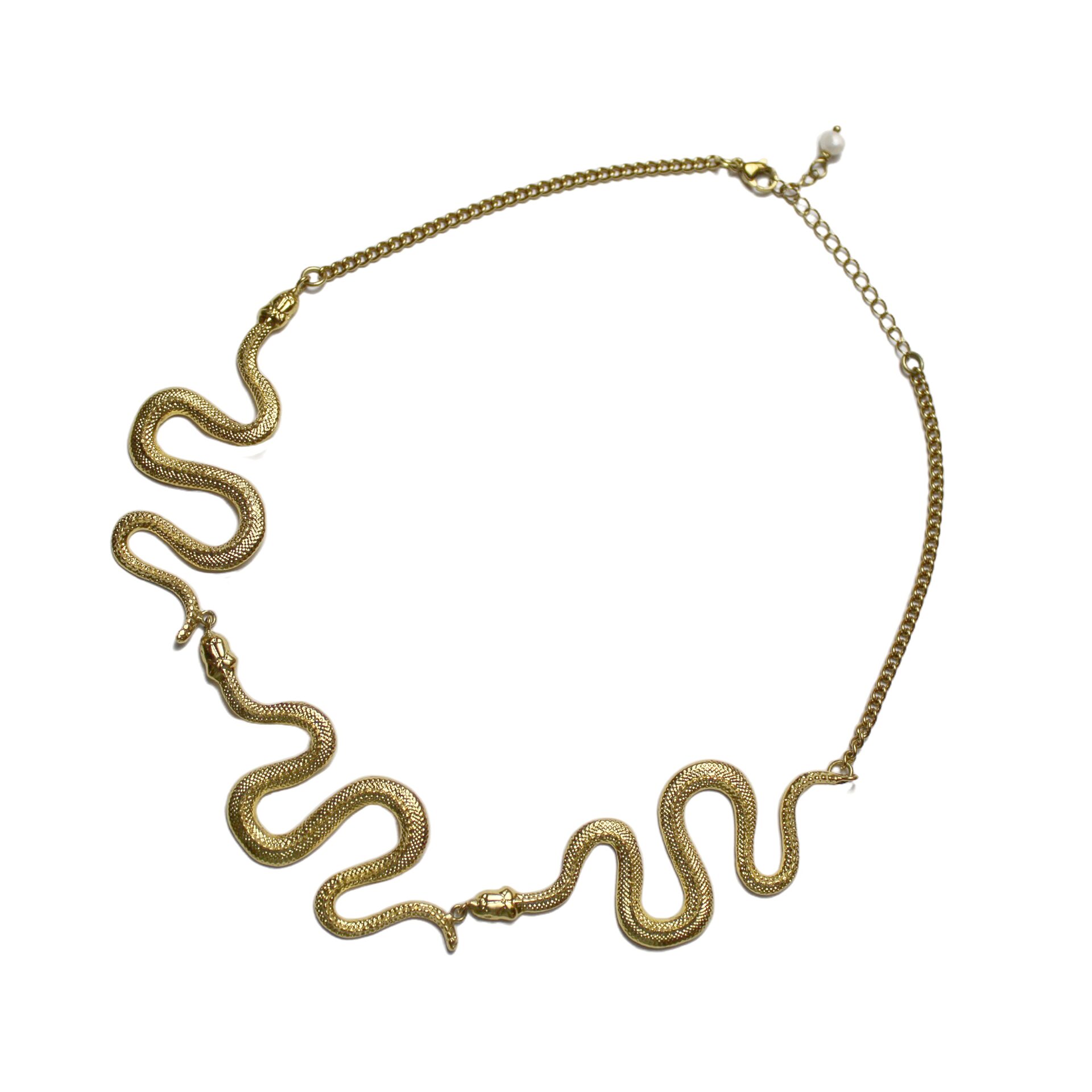 Golden Viper Choker