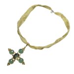 Amazonite Cross Glow