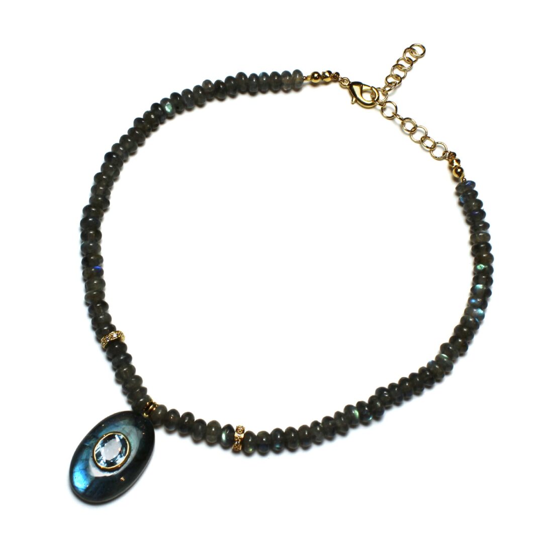Labradorite Aquamarine