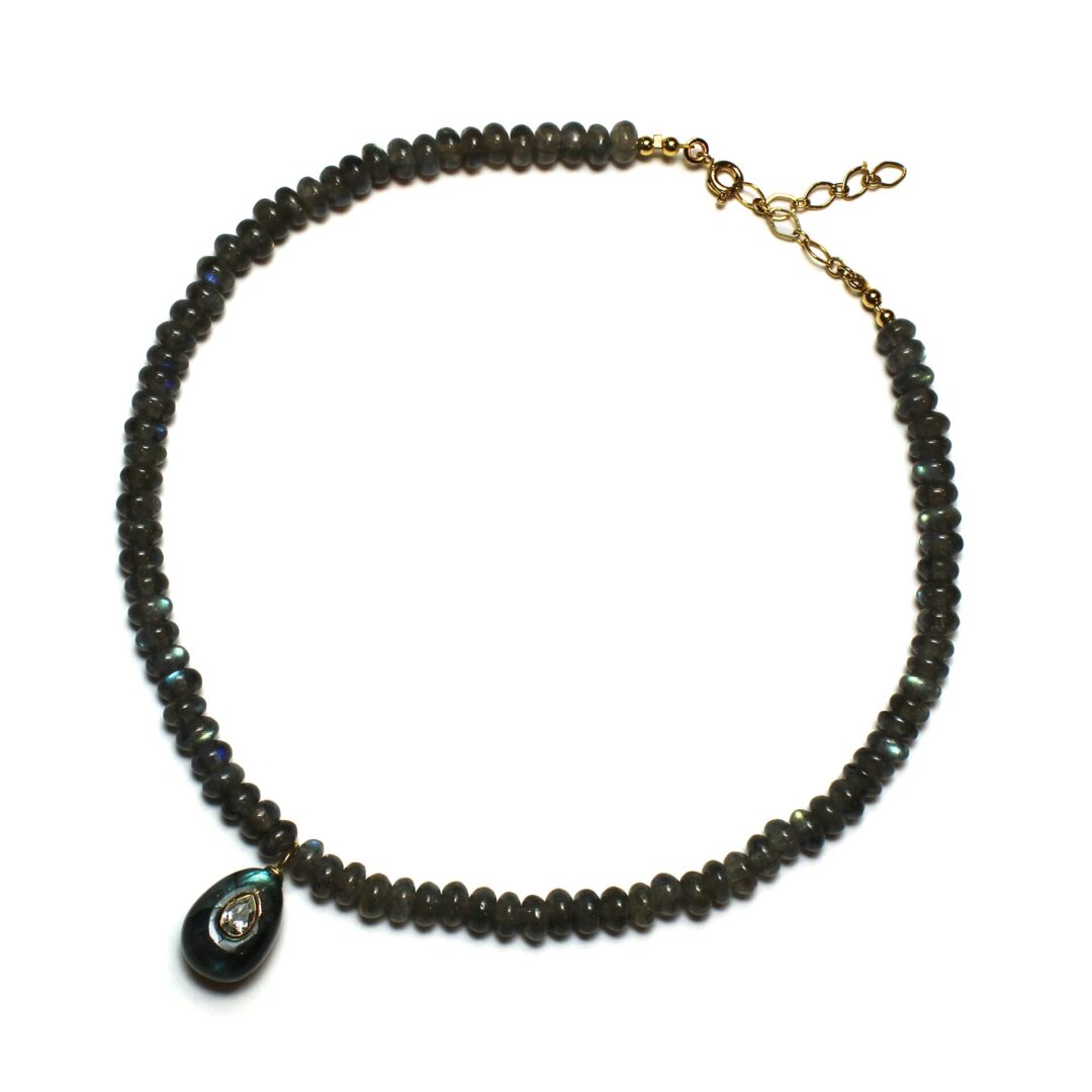 Labradorite Drop