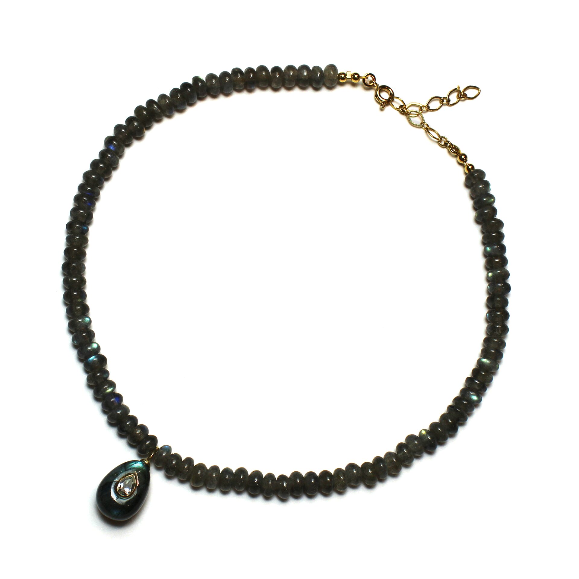 Labradorite Drop