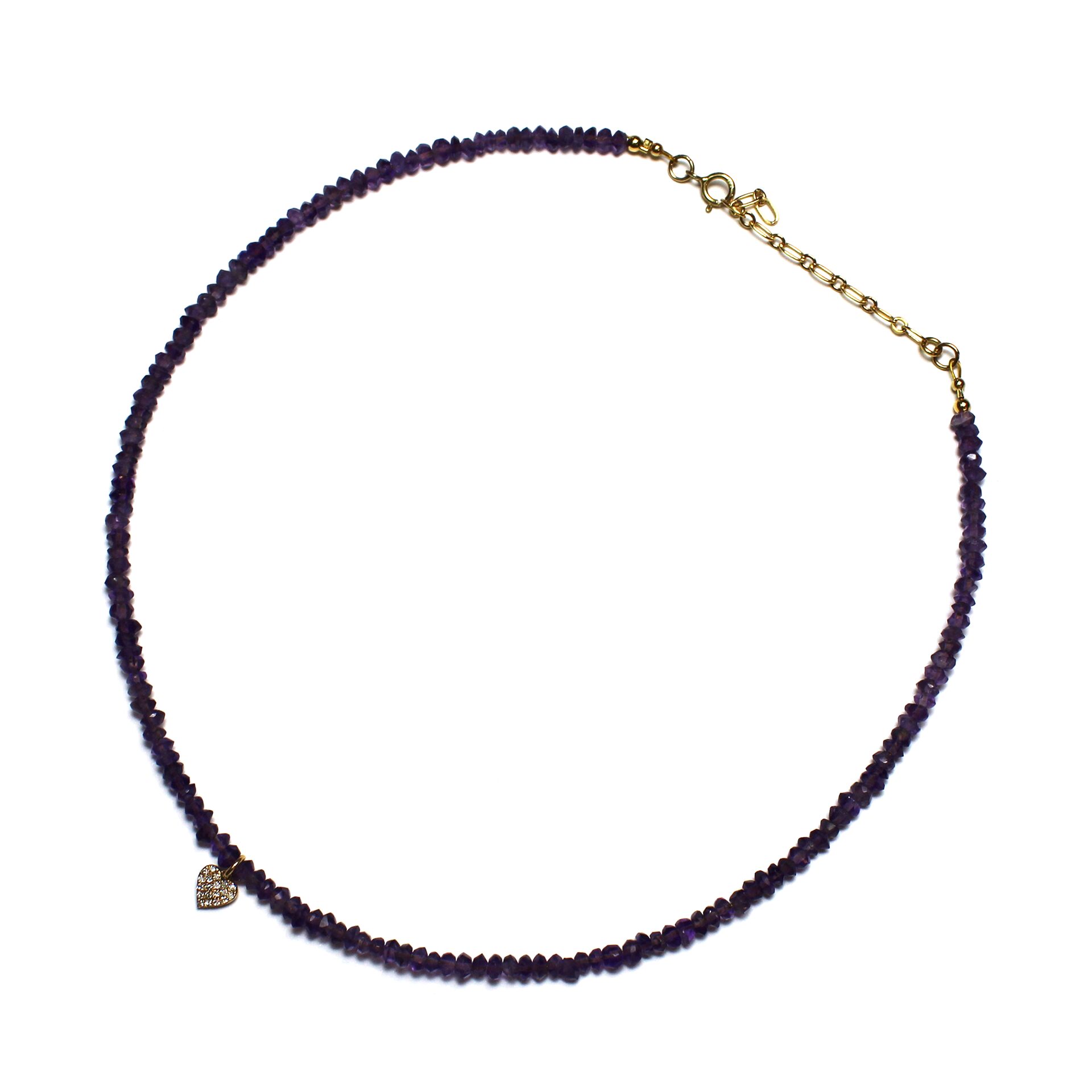 Amethyst Heart