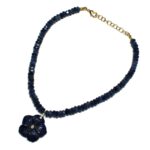 Kyanite Lapis Flower